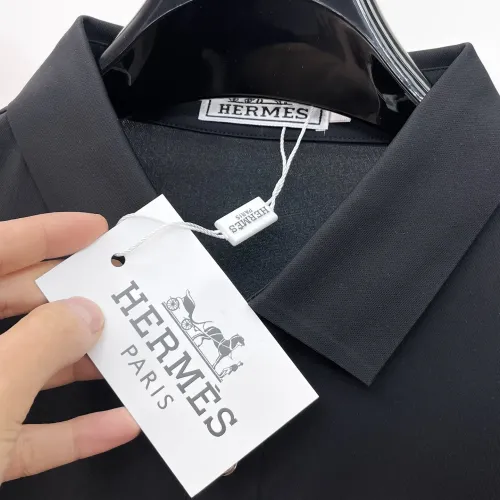 Replica Hermes T-Shirts Short Sleeved For Men #1426881 $48.00 USD for Wholesale