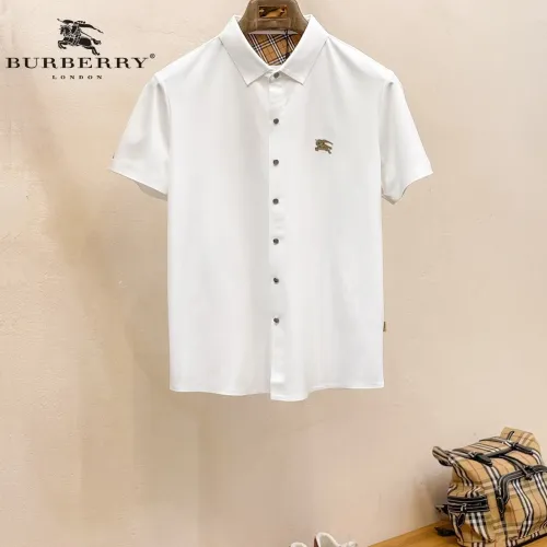 Burberry Shirts Short Sleeved For Men #1426887 $52.00 USD, Wholesale Replica Burberry Shirts