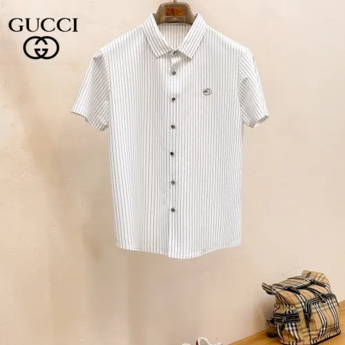 Gucci Shirts Short Sleeved For Men #1426921 $52.00 USD, Wholesale Replica Gucci Shirts