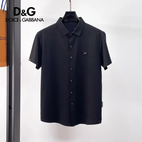 Dolce &amp; Gabbana D&amp;G Shirts Short Sleeved For Men #1426939 $52.00 USD, Wholesale Replica Dolce &amp; Gabbana D&amp;G Shirts