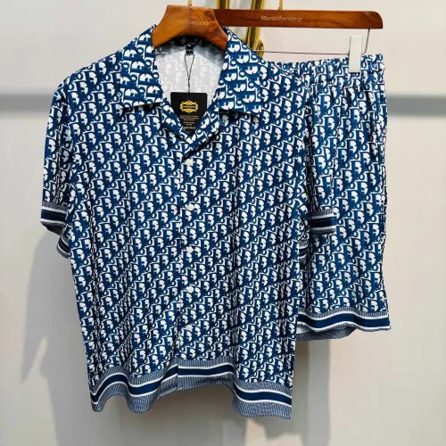 Christian Dior Tracksuits Short Sleeved For Men #1426949 $76.00 USD, Wholesale Replica Christian Dior Tracksuits