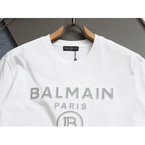Replica Balmain T-Shirts Short Sleeved For Unisex #1426990 $38.00 USD for Wholesale