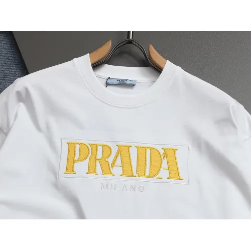 Replica Prada T-Shirts Short Sleeved For Unisex #1427032 $38.00 USD for Wholesale