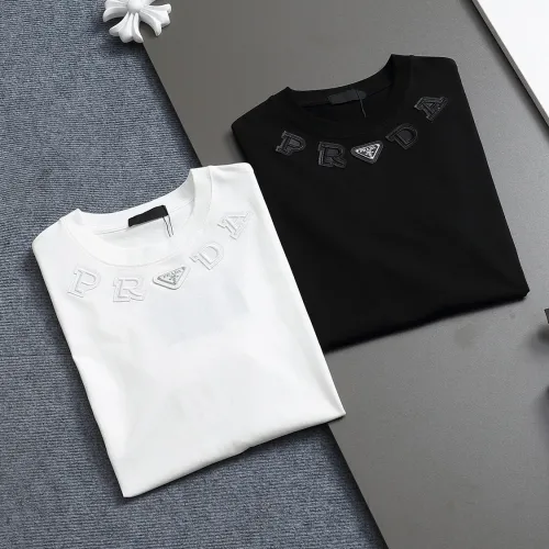 Replica Prada T-Shirts Short Sleeved For Unisex #1427034 $38.00 USD for Wholesale