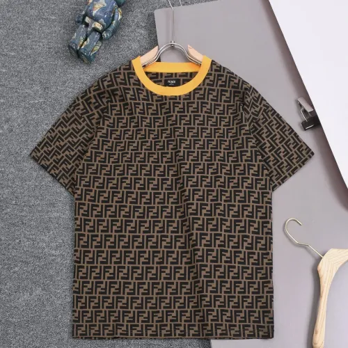 Fendi T-Shirts Short Sleeved For Unisex #1427057 $38.00 USD, Wholesale Replica Fendi T-Shirts
