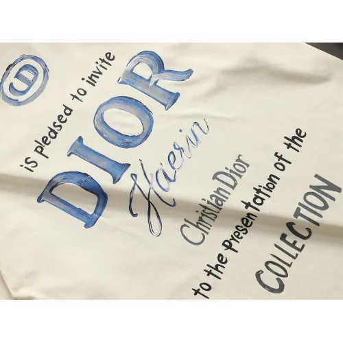Replica Christian Dior T-Shirts Short Sleeved For Unisex #1427060 $38.00 USD for Wholesale