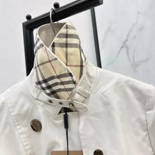 Replica Burberry Trench Coat Long Sleeved For Women #1427087 $172.00 USD for Wholesale