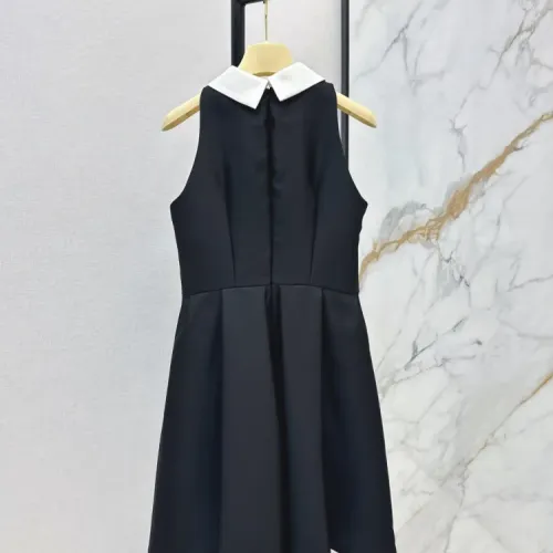 Replica MIU MIU Dresses Sleeveless For Women #1427092 $128.00 USD for Wholesale