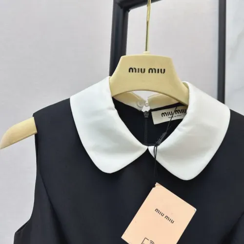 Replica MIU MIU Dresses Sleeveless For Women #1427095 $125.00 USD for Wholesale