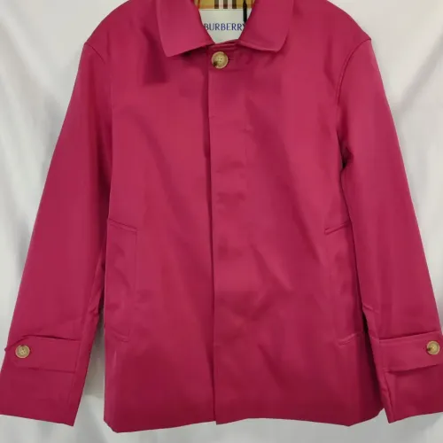 Burberry Trench Coat Long Sleeved For Women #1427103 $132.00 USD, Wholesale Replica Burberry Trench Coat