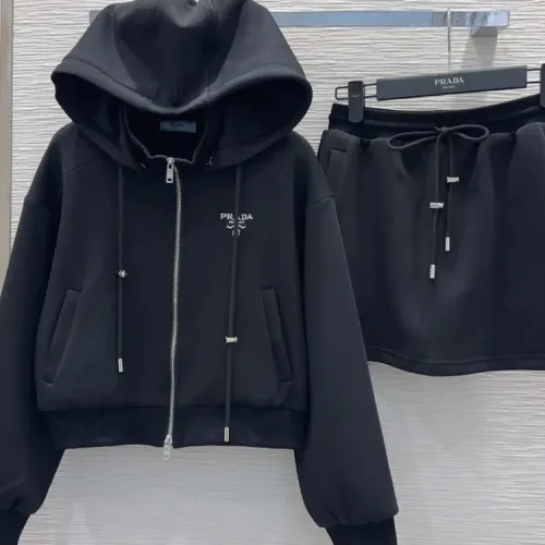 Prada Tracksuits Long Sleeved For Women #1427111 $165.00 USD, Wholesale Replica Prada Tracksuits
