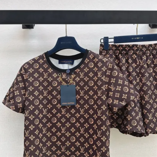 Replica Louis Vuitton LV Tracksuits Short Sleeved For Women #1427114 $122.00 USD for Wholesale