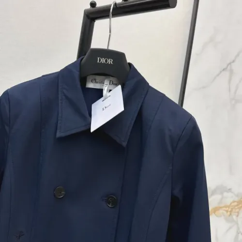 Replica Christian Dior Coats Long Sleeved For Women #1427116 $135.00 USD for Wholesale