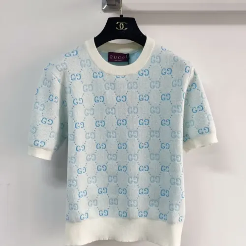 Gucci T-Shirts Short Sleeved For Women #1427137 $96.00 USD, Wholesale Replica Gucci T-Shirts