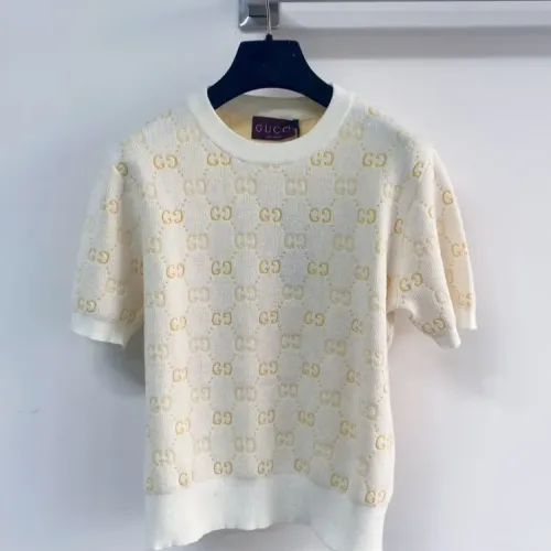 Gucci T-Shirts Short Sleeved For Women #1427138 $96.00 USD, Wholesale Replica Gucci T-Shirts