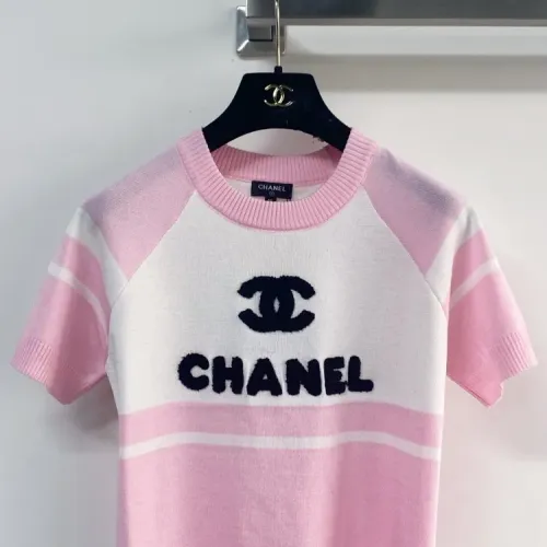 Replica Chanel T-Shirts Short Sleeved For Women #1427146 $96.00 USD for Wholesale