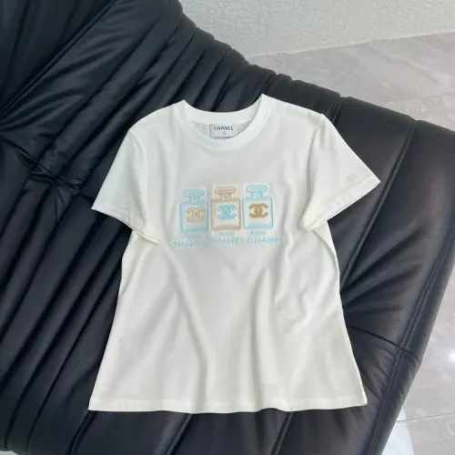 Chanel T-Shirts Short Sleeved For Women #1427156 $60.00 USD, Wholesale Replica Chanel T-Shirts