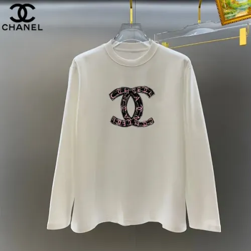 Chanel T-Shirts Long Sleeved For Unisex #1427168 $34.00 USD, Wholesale Replica Chanel T-Shirts