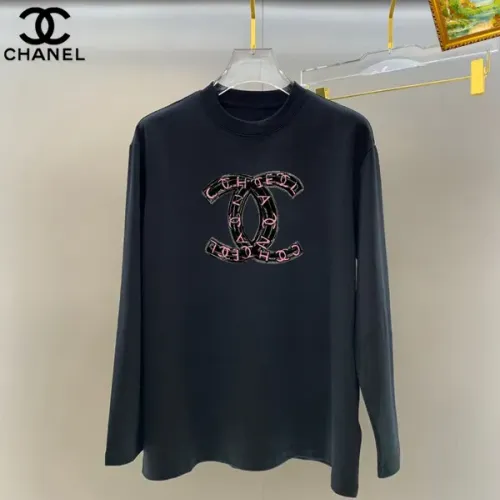 Chanel T-Shirts Long Sleeved For Unisex #1427169 $34.00 USD, Wholesale Replica Chanel T-Shirts