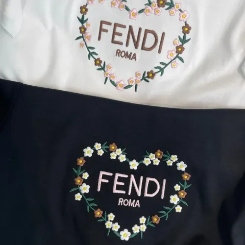 Replica Fendi T-Shirts Short Sleeved For Women #1427172 $52.00 USD for Wholesale