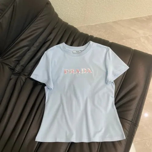 Prada T-Shirts Sleeveless For Women #1427204 $60.00 USD, Wholesale Replica Prada T-Shirts
