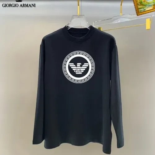 Armani T-Shirts Long Sleeved For Unisex #1427215 $34.00 USD, Wholesale Replica Armani T-Shirts