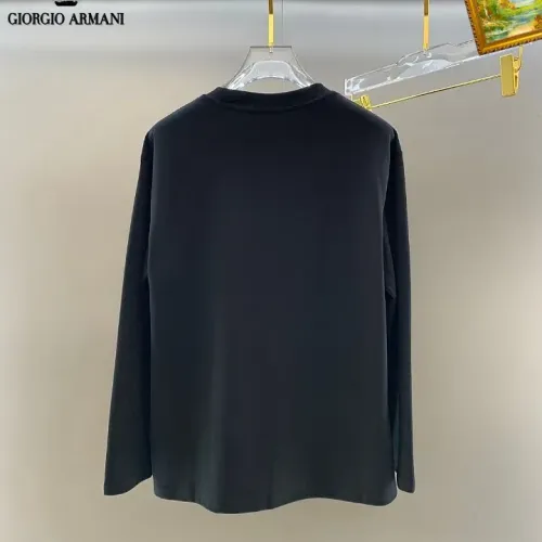 Replica Armani T-Shirts Long Sleeved For Unisex #1427215 $34.00 USD for Wholesale