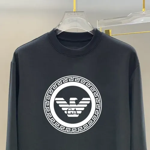 Replica Armani T-Shirts Long Sleeved For Unisex #1427215 $34.00 USD for Wholesale