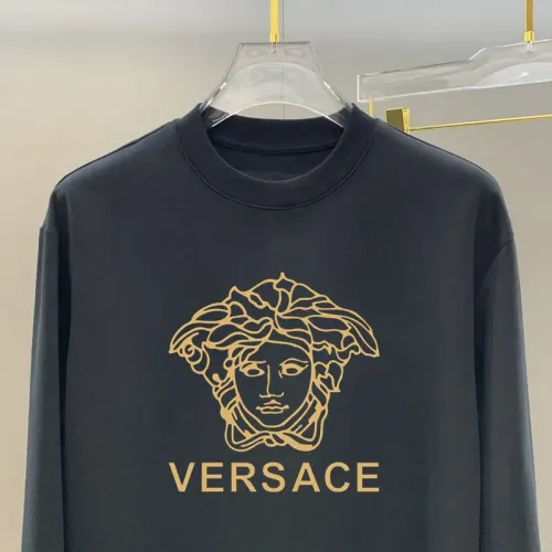 Replica Versace T-Shirts Long Sleeved For Unisex #1427229 $34.00 USD for Wholesale