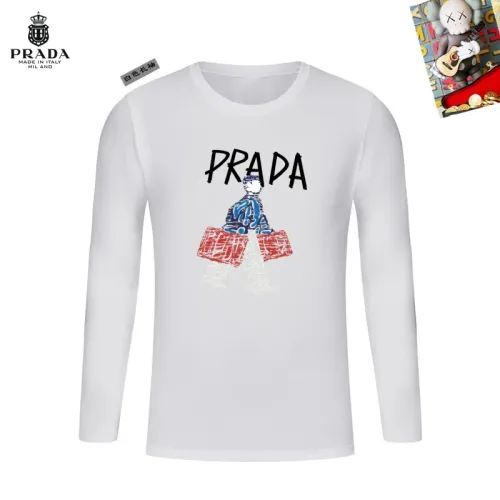 Prada T-Shirts Long Sleeved For Unisex #1427244 $34.00 USD, Wholesale Replica Prada T-Shirts