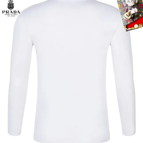 Replica Prada T-Shirts Long Sleeved For Unisex #1427244 $34.00 USD for Wholesale