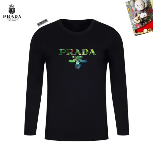 Prada T-Shirts Long Sleeved For Unisex #1427247 $34.00 USD, Wholesale Replica Prada T-Shirts