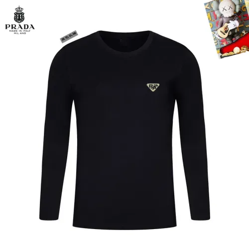 Prada T-Shirts Long Sleeved For Unisex #1427265 $34.00 USD, Wholesale Replica Prada T-Shirts