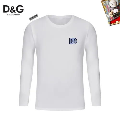 Dolce &amp; Gabbana D&amp;G T-Shirts Long Sleeved For Unisex #1427274 $34.00 USD, Wholesale Replica Dolce &amp; Gabbana D&amp;G T-Shirts