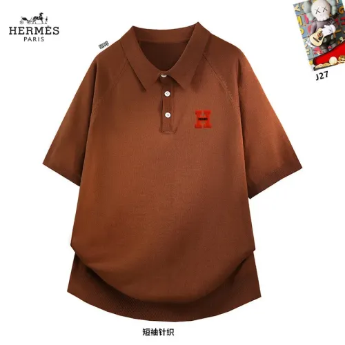 Hermes T-Shirts Short Sleeved For Men #1427289 $42.00 USD, Wholesale Replica Hermes T-Shirts