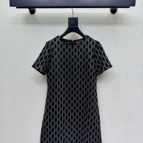 Gucci Dresses Short Sleeved For Women #1427295 $92.00 USD, Wholesale Replica Gucci Dresses