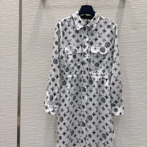 Louis Vuitton LV Dresses Long Sleeved For Women #1427312 $76.00 USD, Wholesale Replica Louis Vuitton LV Dresses