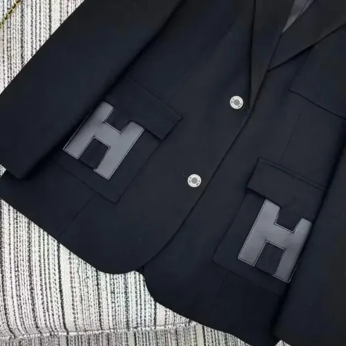 Replica Hermes Jackets Long Sleeved For Women #1427331 $88.00 USD for Wholesale