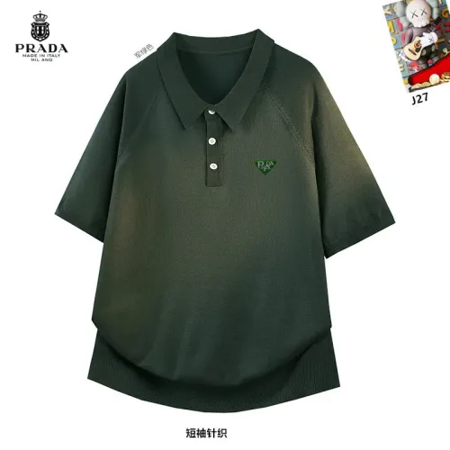 Prada T-Shirts Short Sleeved For Men #1427349 $42.00 USD, Wholesale Replica Prada T-Shirts