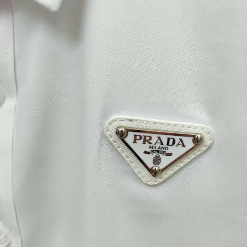 Replica Prada Shirts Long Sleeved For Men #1427371 $40.00 USD for Wholesale