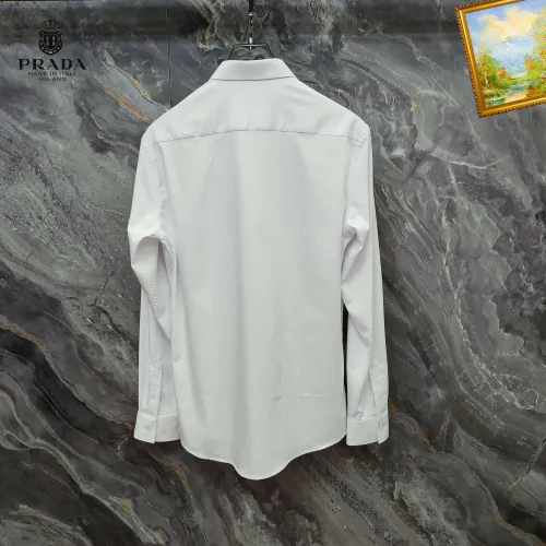 Replica Prada Shirts Long Sleeved For Men #1427381 $40.00 USD for Wholesale