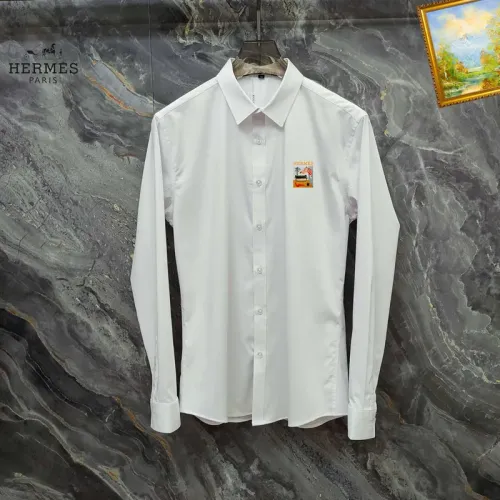 Hermes Shirts Long Sleeved For Men #1427389 $40.00 USD, Wholesale Replica Hermes Shirts