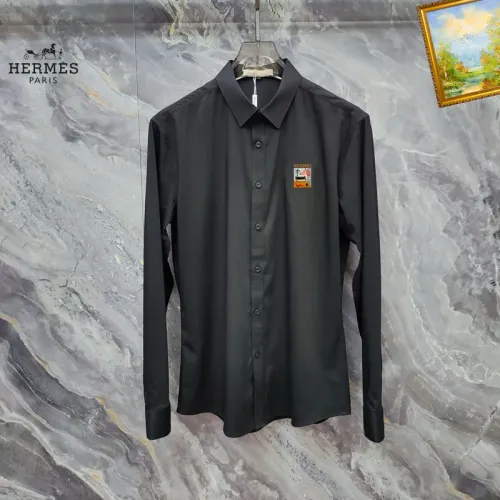Hermes Shirts Long Sleeved For Men #1427390 $40.00 USD, Wholesale Replica Hermes Shirts