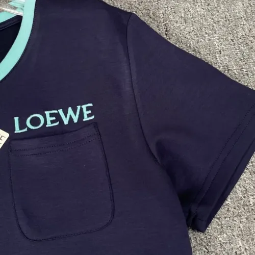 Replica LOEWE Tracksuits Short Sleeved For Women #1427399 $88.00 USD for Wholesale