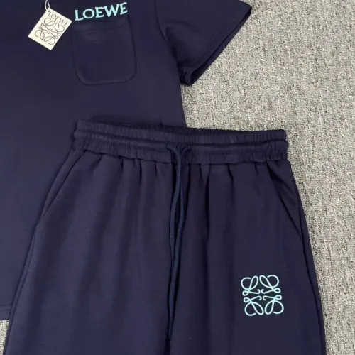 Replica LOEWE Tracksuits Short Sleeved For Women #1427399 $88.00 USD for Wholesale