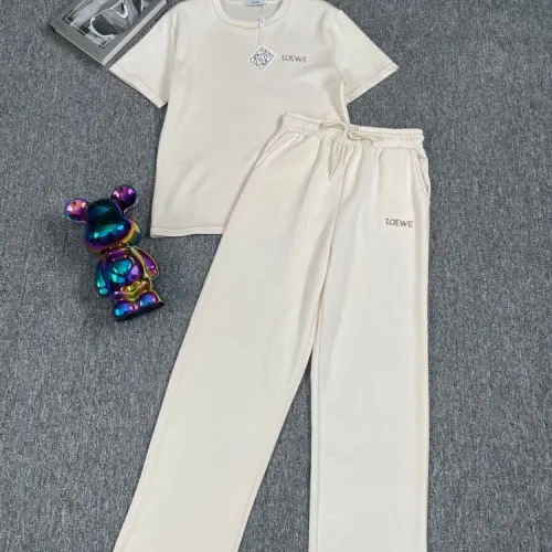 LOEWE Tracksuits Short Sleeved For Women #1427407 $88.00 USD, Wholesale Replica LOEWE Tracksuits
