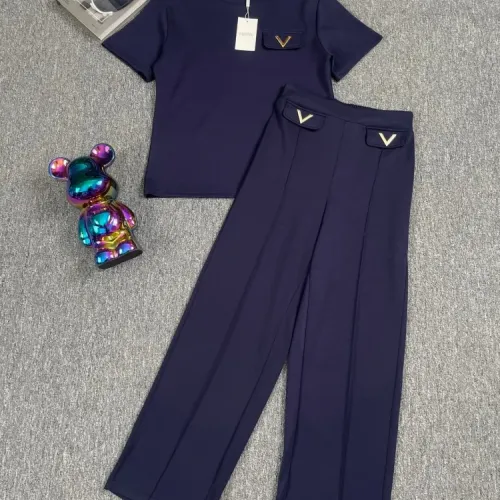 Valentino Tracksuits Short Sleeved For Women #1427423 $88.00 USD, Wholesale Replica Valentino Tracksuits