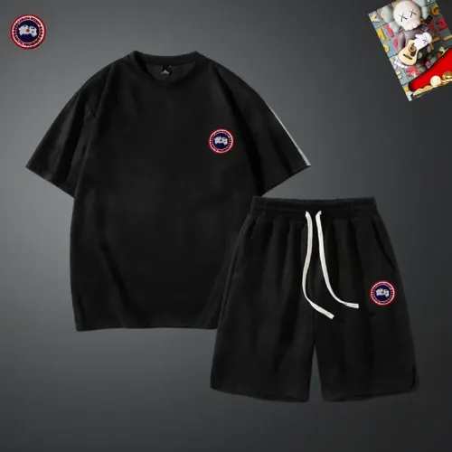 Canada Goose Tracksuits Short Sleeved For Men #1427429 $48.00 USD, Wholesale Replica Canada Goose Tracksuits