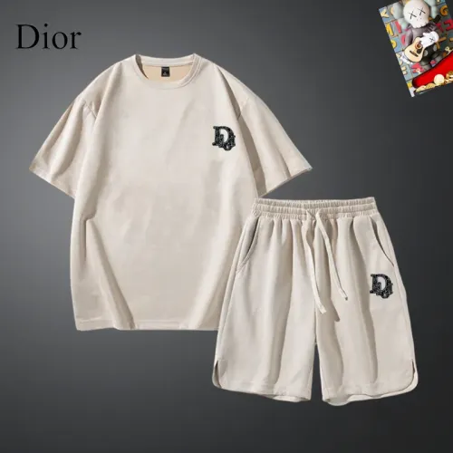 Christian Dior Tracksuits Short Sleeved For Men #1427436 $48.00 USD, Wholesale Replica Christian Dior Tracksuits