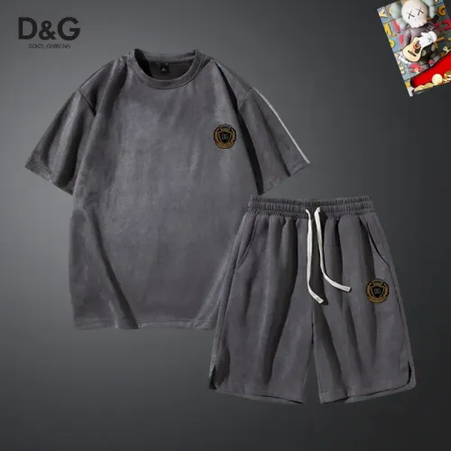 Dolce &amp; Gabbana D&amp;G Tracksuits Short Sleeved For Men #1427448 $48.00 USD, Wholesale Replica Dolce &amp; Gabbana D&amp;G Tracksuits